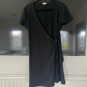 Madewell mini wrap dress